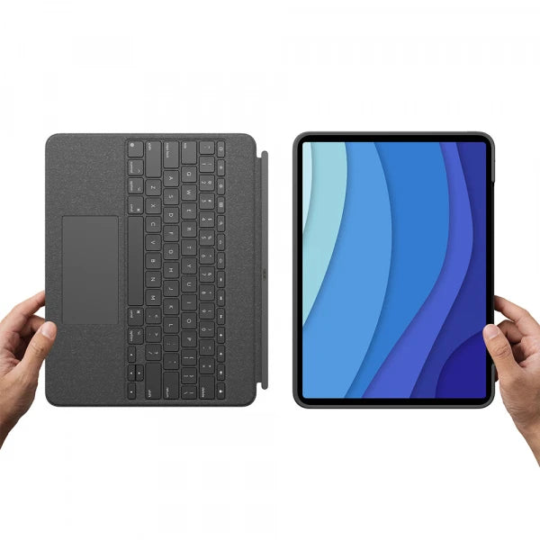 Logitech Combo Touch For iPad Pro 12.9-inch (5th Gen) - Oxford Grey